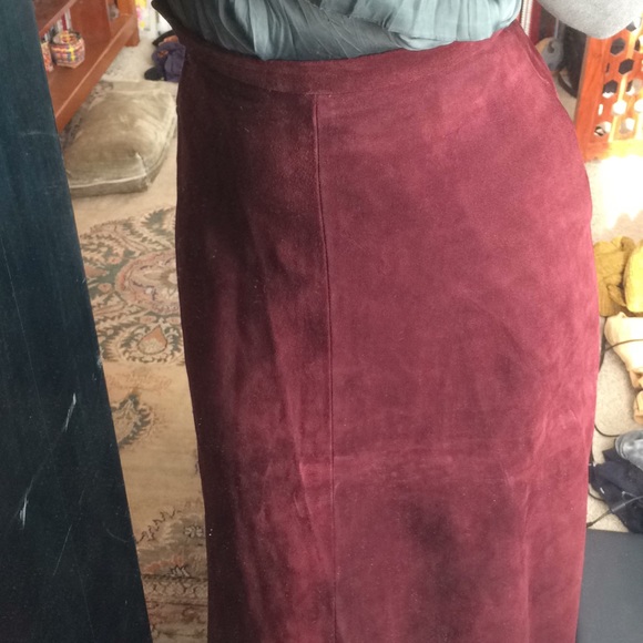 Incredible✨Full Length Leather Skirt - Picture 2 of 10